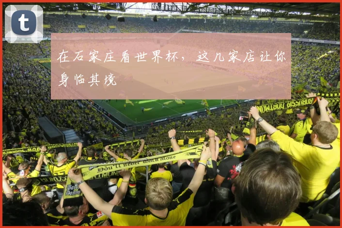 在石家庄看世界杯，这几家店让你身临其境